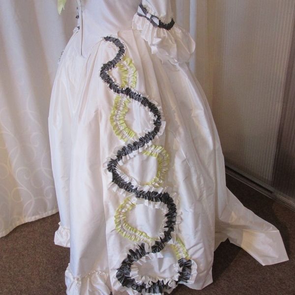 Rokoko Brautkleid Detail